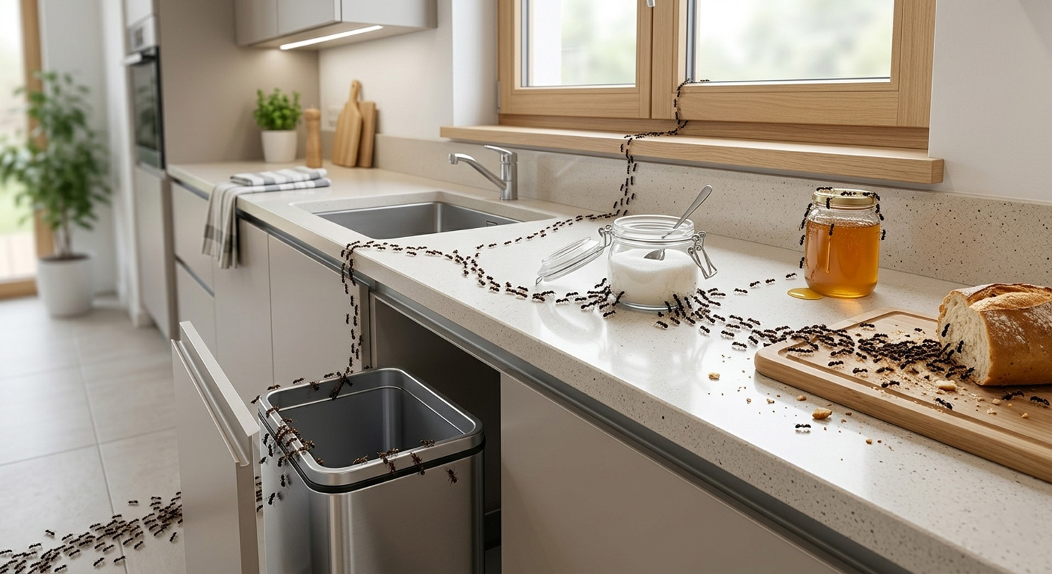 Bugbuster Comment reagir face a une invasion de fourmis